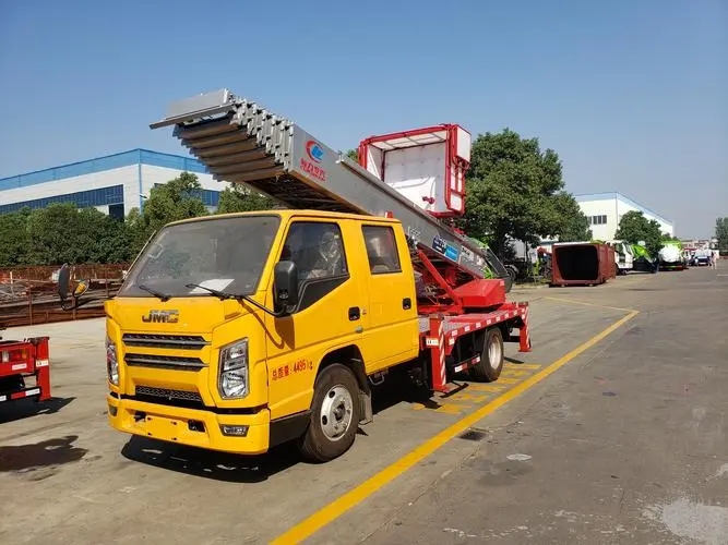 眉山附近云梯车出租 砂石搬运